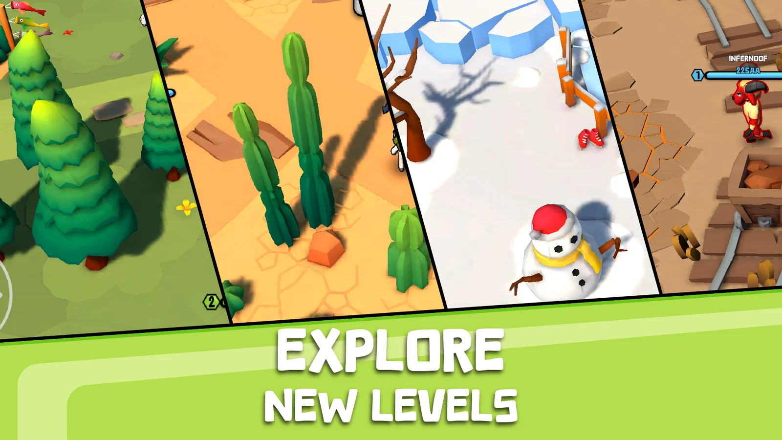Sword Island Samurai mobile game level progression screen